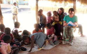 Devotions with the children