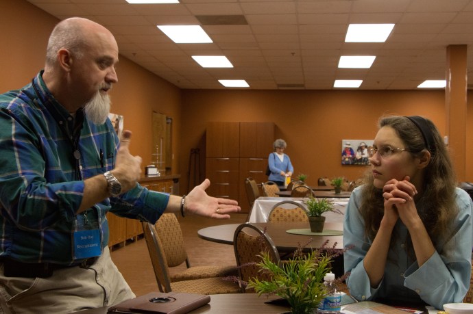 Bob Hay talks with Elizabeth Hudson about SIM's application process